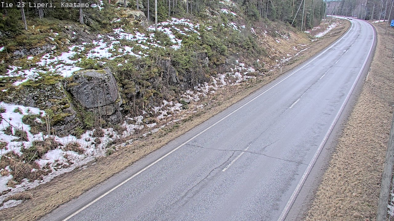 Weather Camera Image Väg 23 Libelits, Kaatamo, Liperi, Pohjois-Karjala