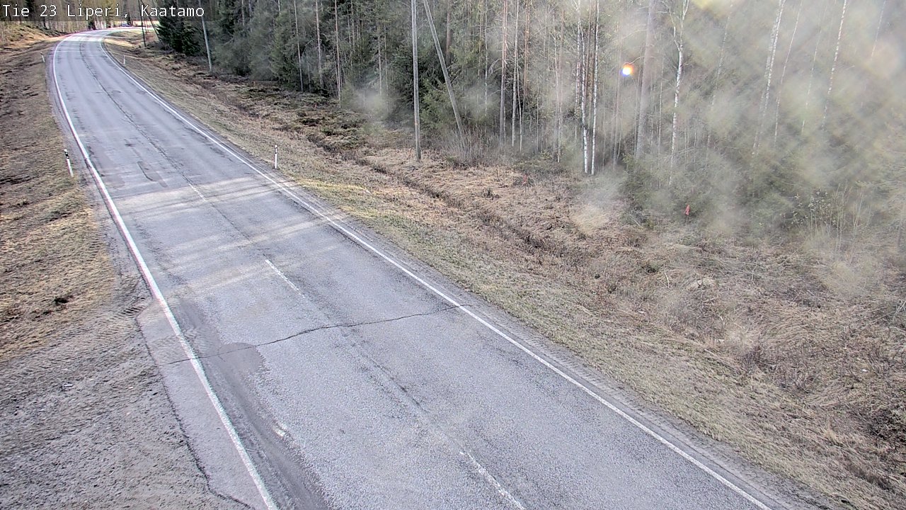 Weather Camera Image Väg 23 Libelits, Kaatamo, Liperi, Pohjois-Karjala