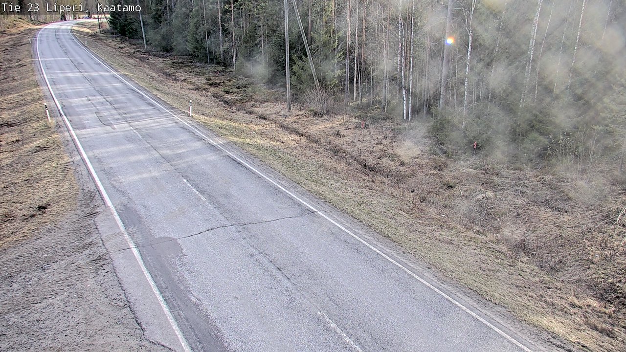 Weather Camera Image Väg 23 Libelits, Kaatamo, Liperi, Pohjois-Karjala
