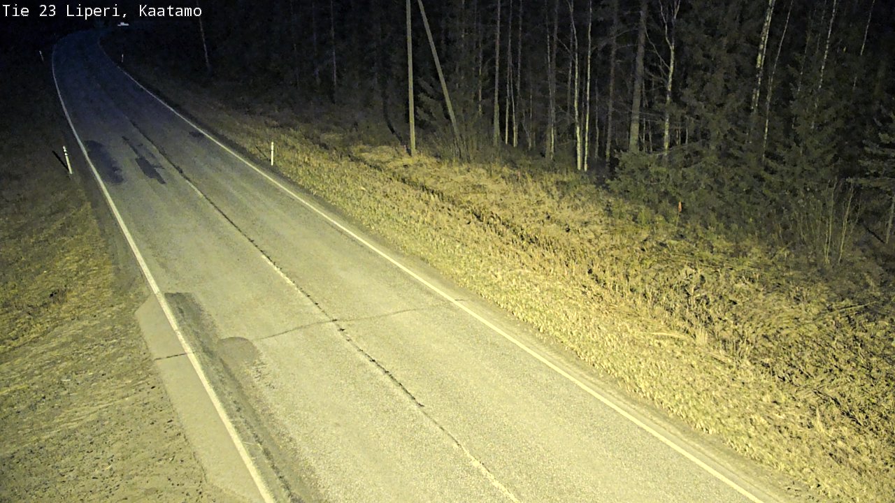 Weather Camera Image Road 23 Liperi, Kaatamo, Liperi, Pohjois-Karjala