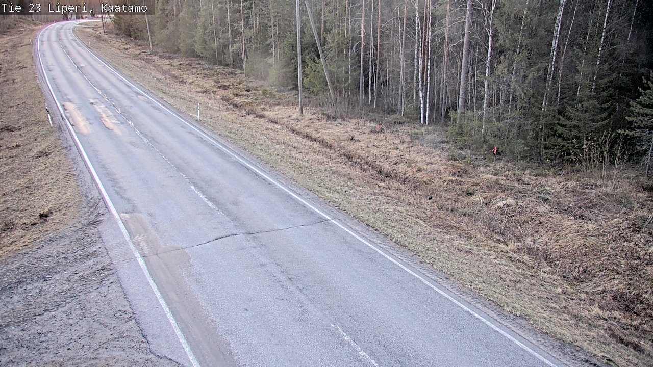 Weather Camera Image Road 23 Liperi, Kaatamo, Liperi, Pohjois-Karjala