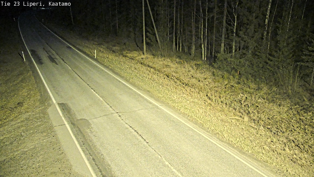 Weather Camera Image Road 23 Liperi, Kaatamo, Liperi, Pohjois-Karjala