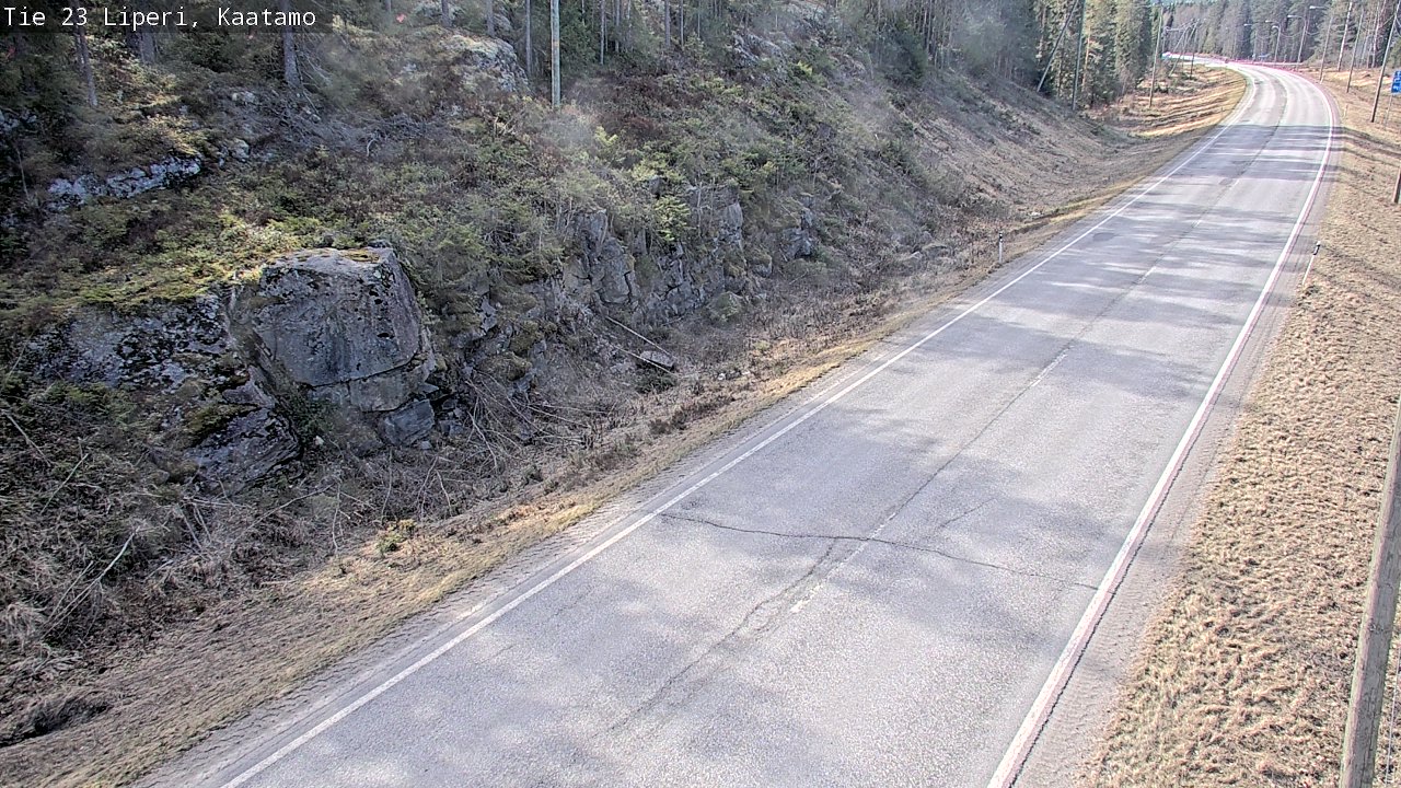 Weather Camera Image Väg 23 Libelits, Kaatamo, Liperi, Pohjois-Karjala