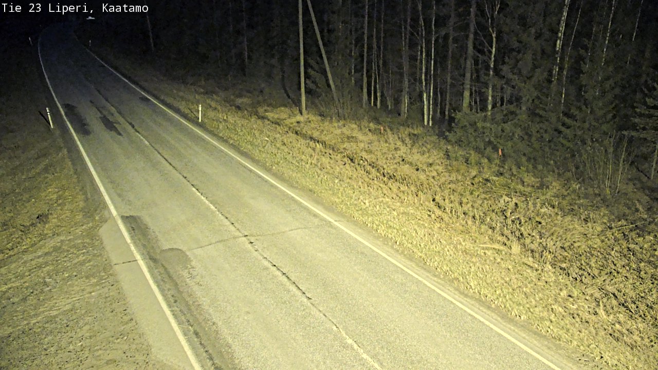 Weather Camera Image Road 23 Liperi, Kaatamo, Liperi, Pohjois-Karjala