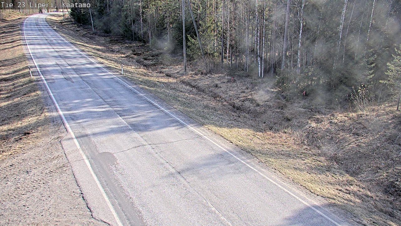 Weather Camera Image Väg 23 Libelits, Kaatamo, Liperi, Pohjois-Karjala