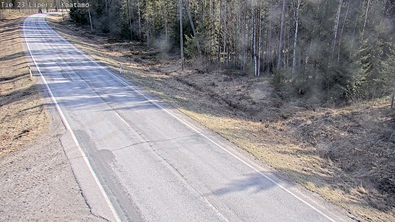 Weather Camera Image Väg 23 Libelits, Kaatamo, Liperi, Pohjois-Karjala