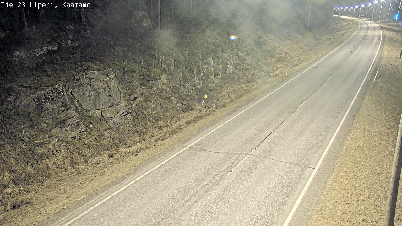 Weather Camera Image Road 23 Liperi, Kaatamo, Liperi, Pohjois-Karjala