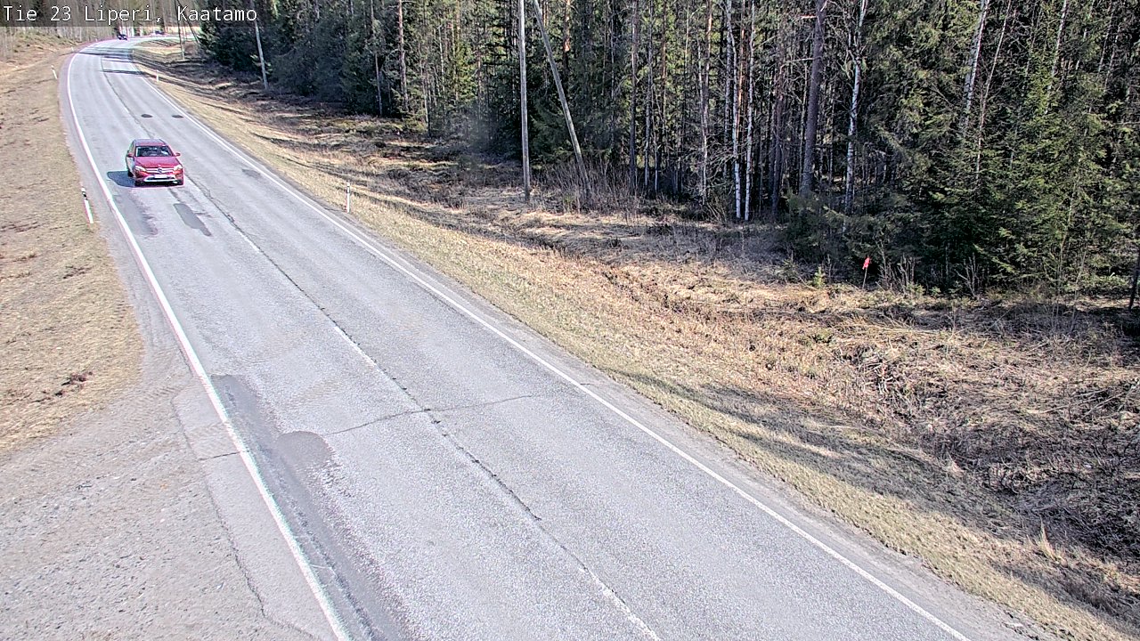 Weather Camera Image Väg 23 Libelits, Kaatamo, Liperi, Pohjois-Karjala
