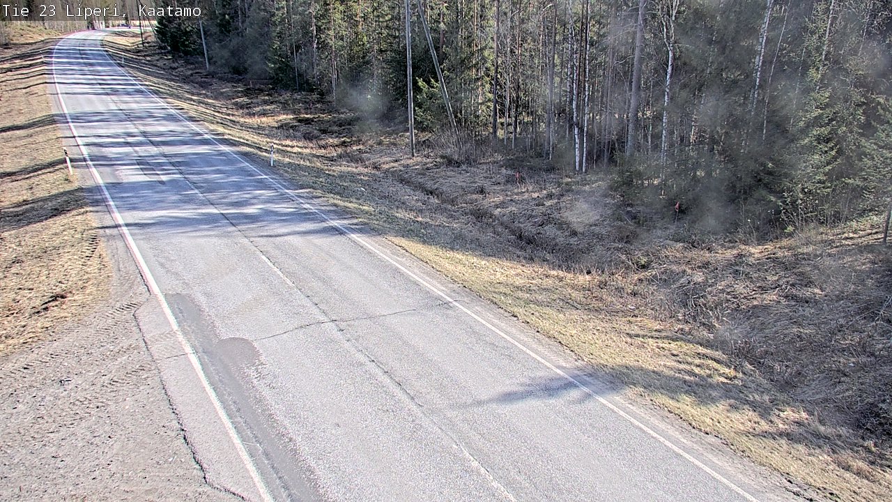 Weather Camera Image Väg 23 Libelits, Kaatamo, Liperi, Pohjois-Karjala