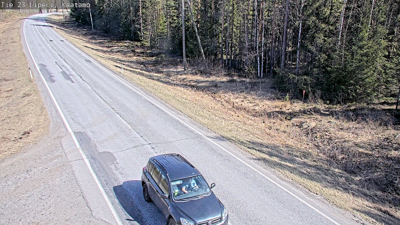 Weather Camera Image Väg 23 Libelits, Kaatamo, Liperi, Pohjois-Karjala