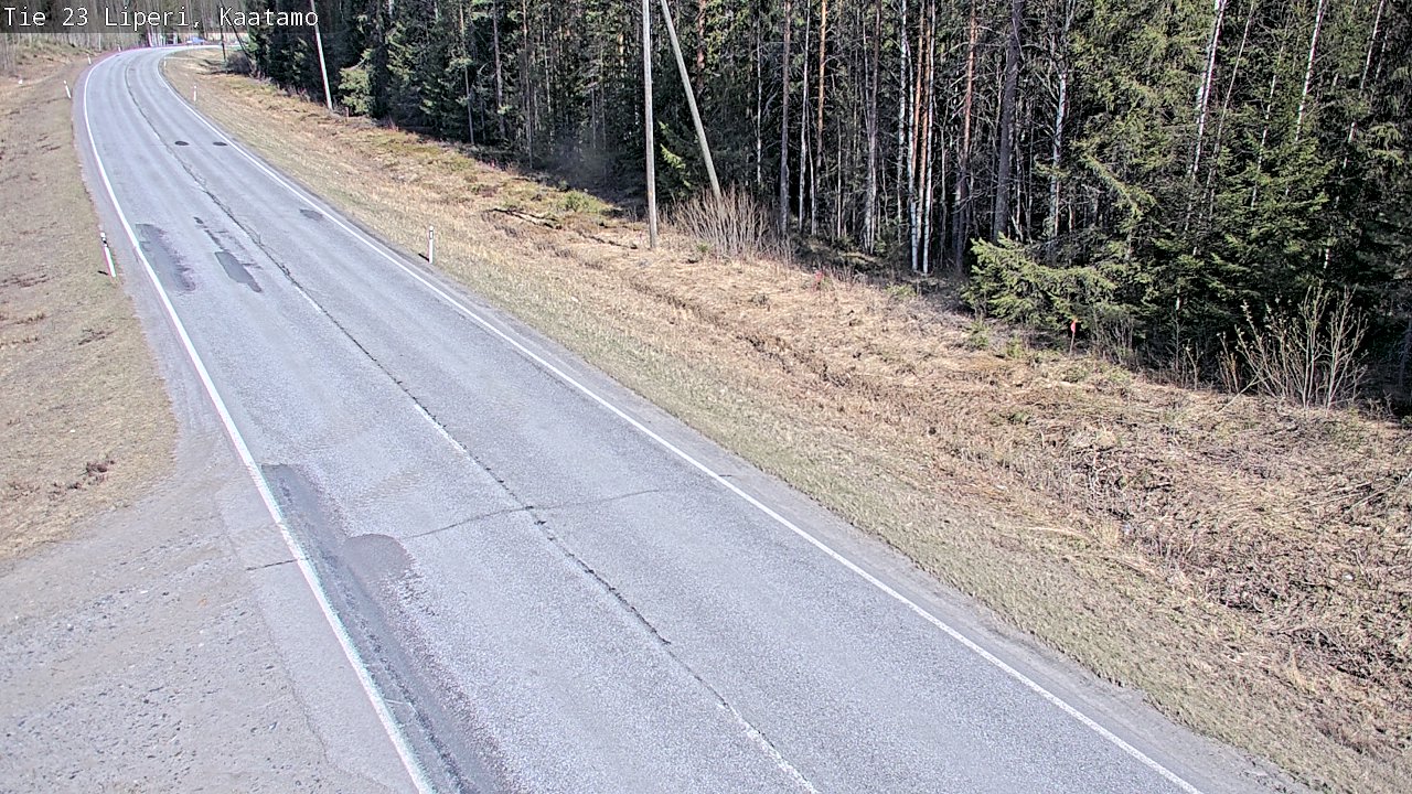 Weather Camera Image Väg 23 Libelits, Kaatamo, Liperi, Pohjois-Karjala