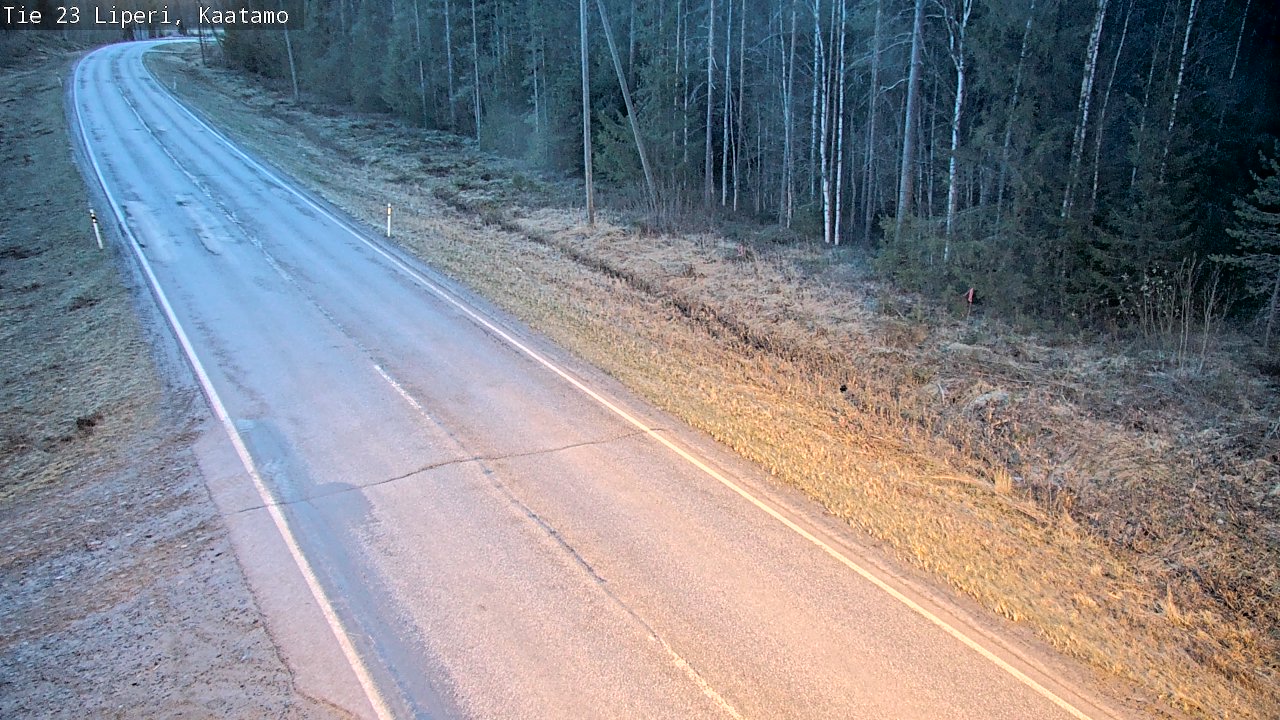 Weather Camera Image Road 23 Liperi, Kaatamo, Liperi, Pohjois-Karjala