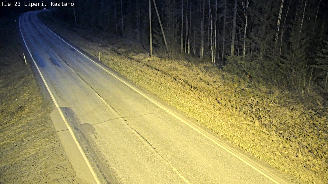 Weather Camera Image Road 23 Liperi, Kaatamo, Liperi, Pohjois-Karjala