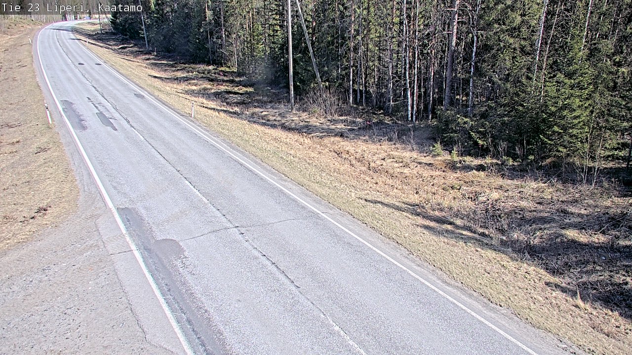 Weather Camera Image Väg 23 Libelits, Kaatamo, Liperi, Pohjois-Karjala