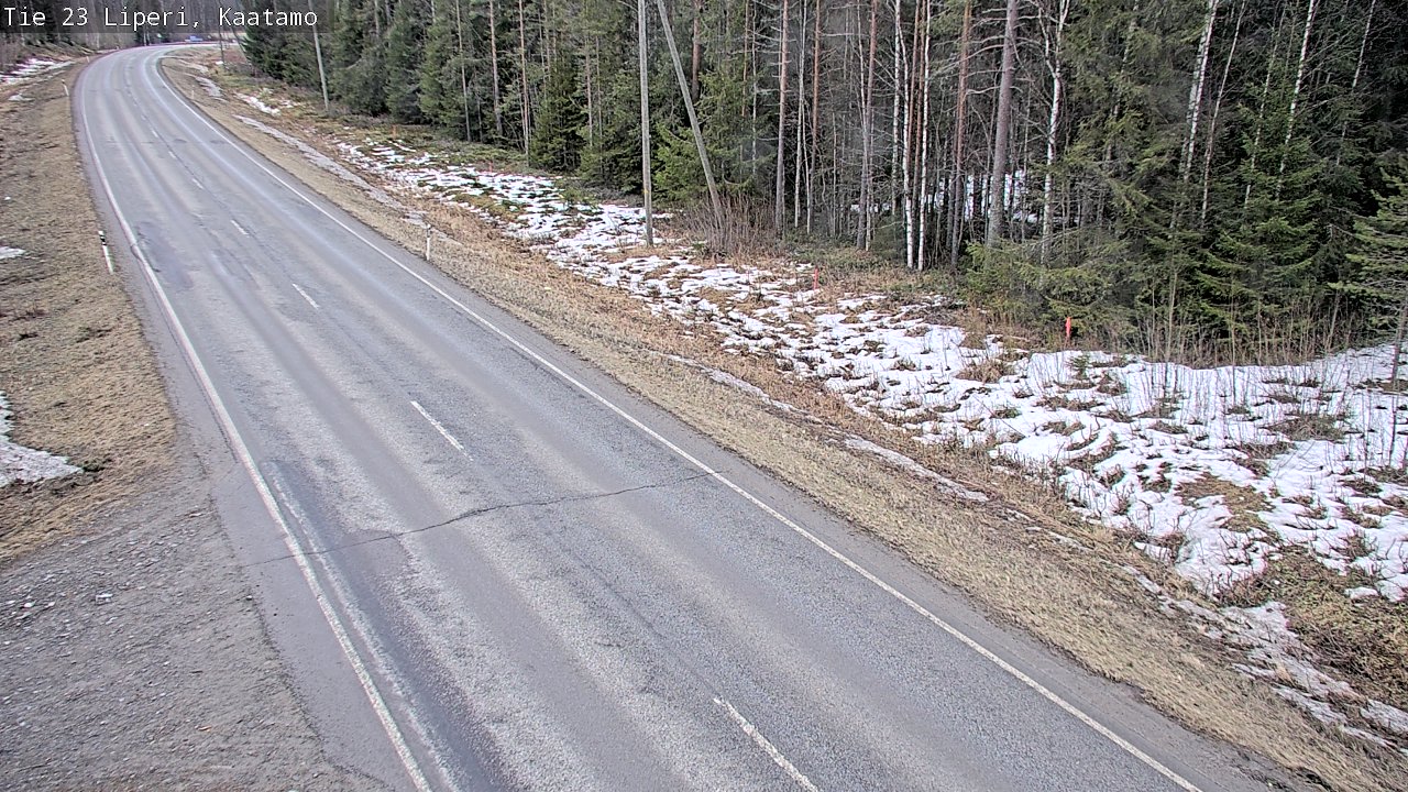 Weather Camera Image Väg 23 Libelits, Kaatamo, Liperi, Pohjois-Karjala