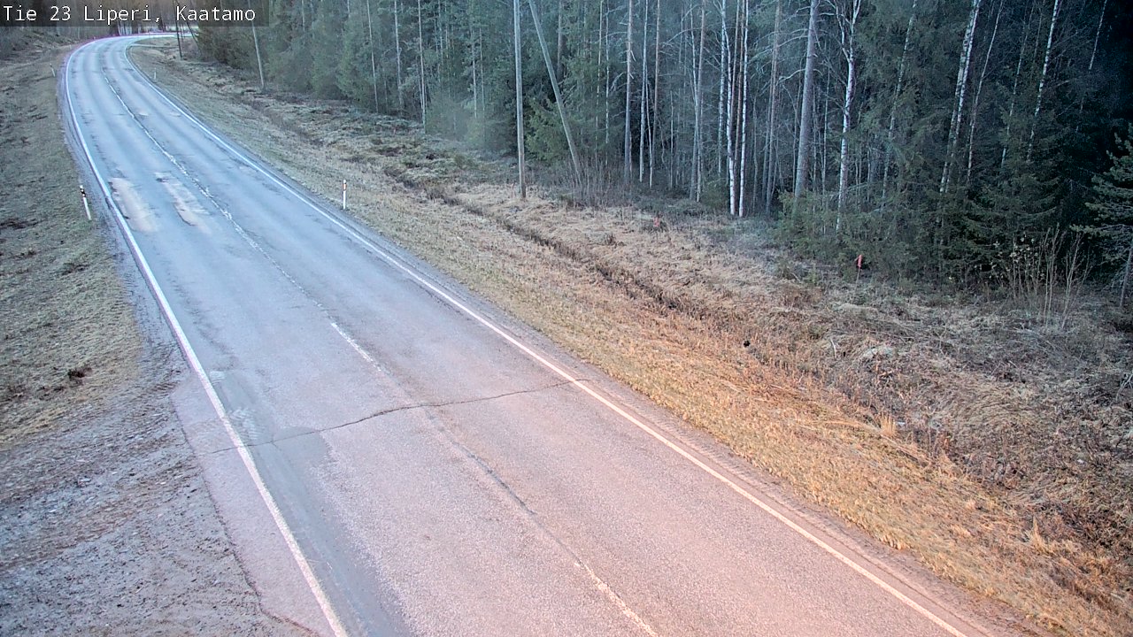 Weather Camera Image Road 23 Liperi, Kaatamo, Liperi, Pohjois-Karjala