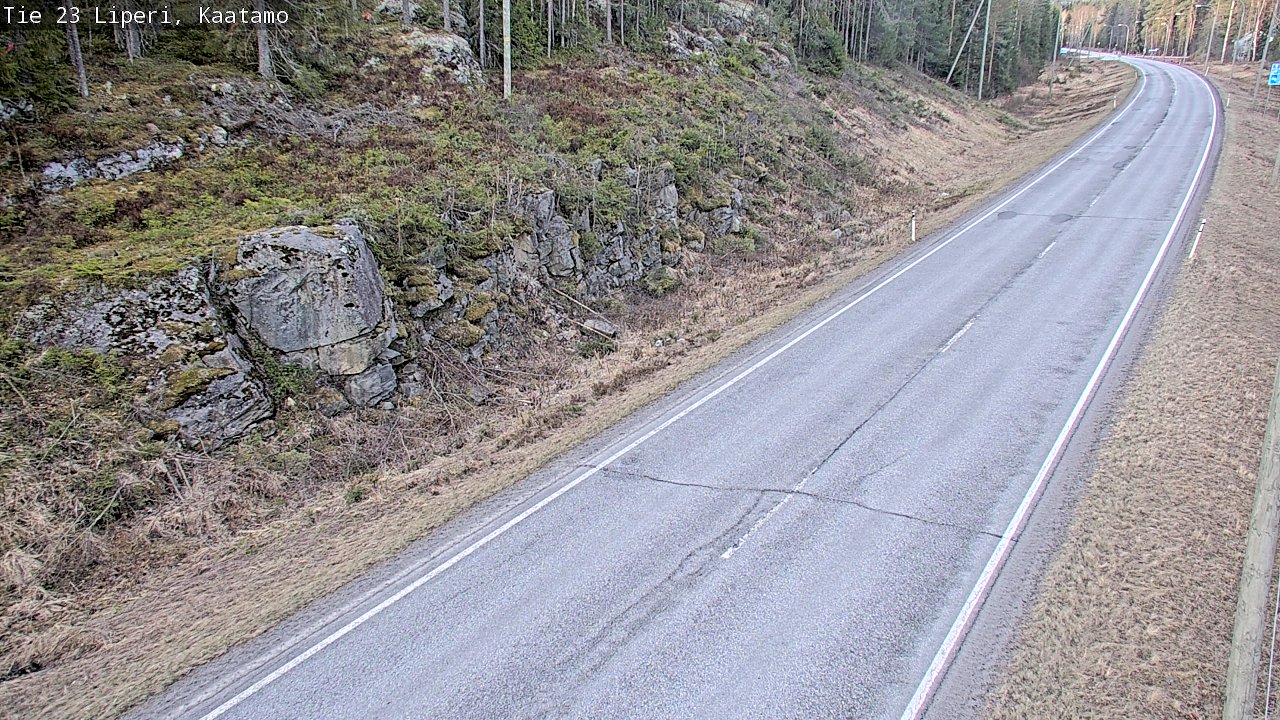 Weather Camera Image Väg 23 Libelits, Kaatamo, Liperi, Pohjois-Karjala