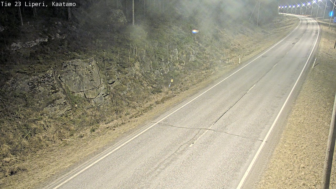 Weather Camera Image Road 23 Liperi, Kaatamo, Liperi, Pohjois-Karjala