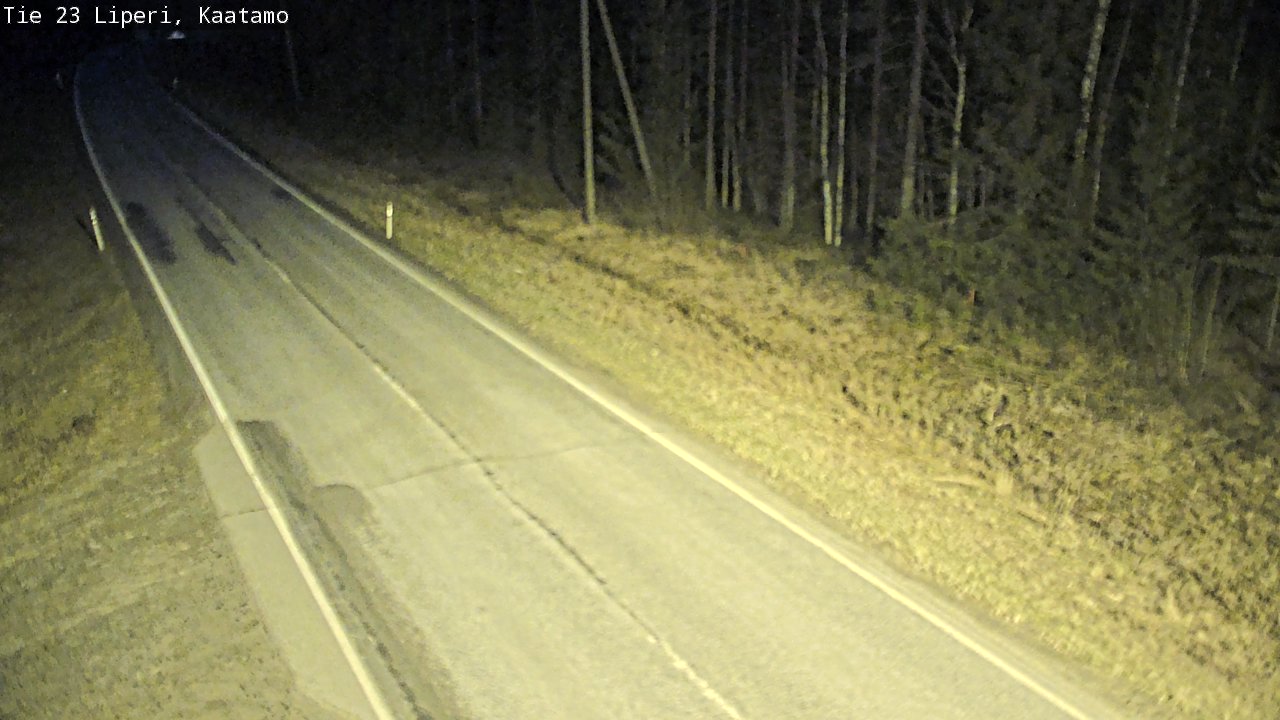 Weather Camera Image Road 23 Liperi, Kaatamo, Liperi, Pohjois-Karjala