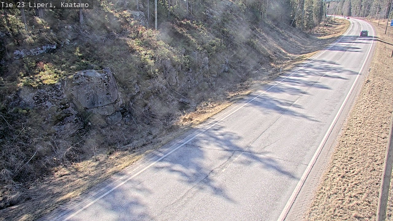 Weather Camera Image Road 23 Liperi, Kaatamo, Liperi, Pohjois-Karjala