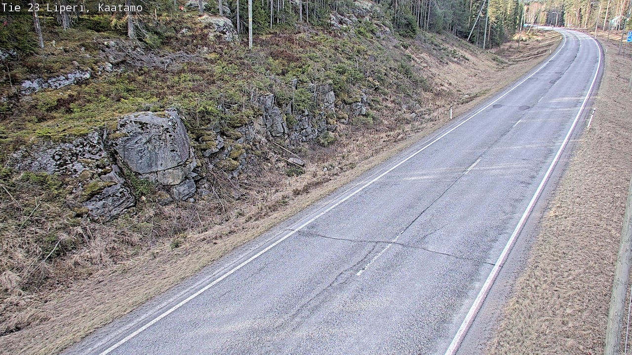 Weather Camera Image Väg 23 Libelits, Kaatamo, Liperi, Pohjois-Karjala