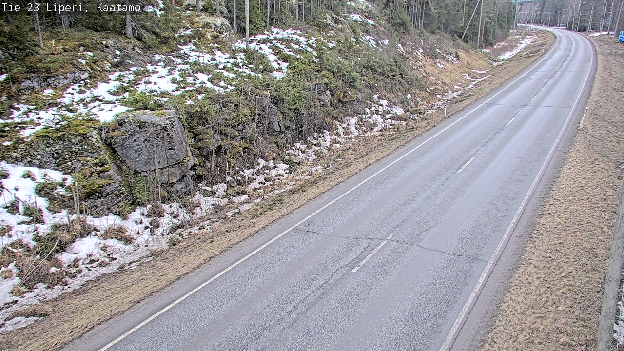 Weather Camera Image Road 23 Liperi, Kaatamo, Liperi, Pohjois-Karjala