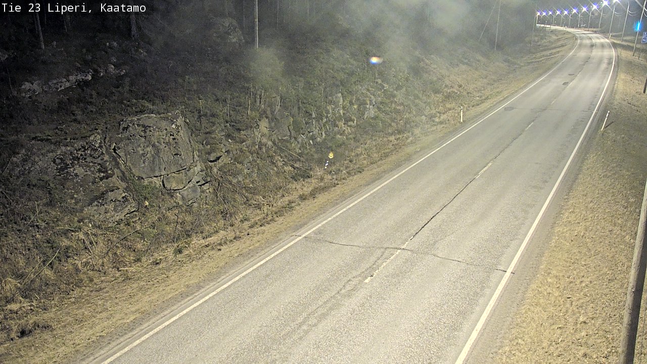 Weather Camera Image Väg 23 Libelits, Kaatamo, Liperi, Pohjois-Karjala
