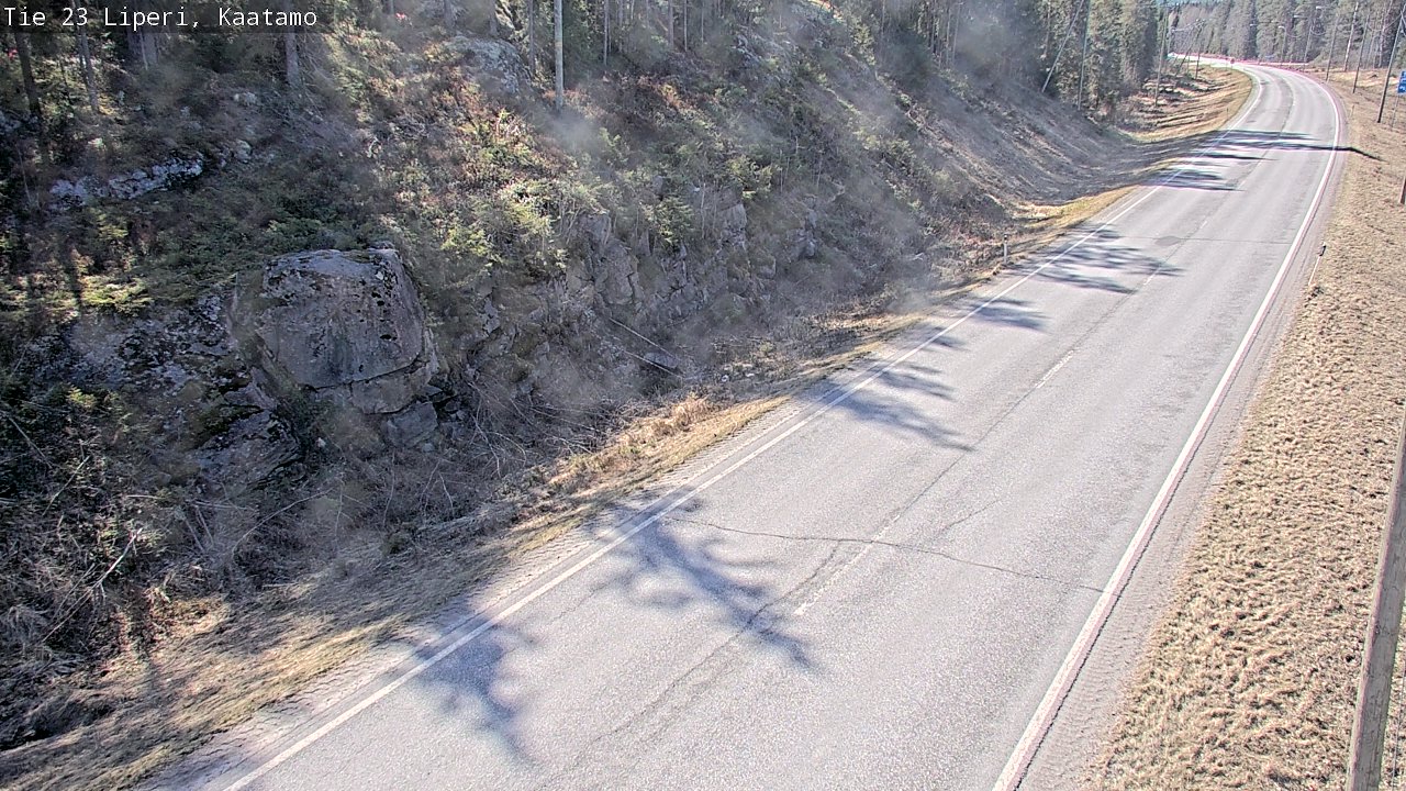 Weather Camera Image Road 23 Liperi, Kaatamo, Liperi, Pohjois-Karjala