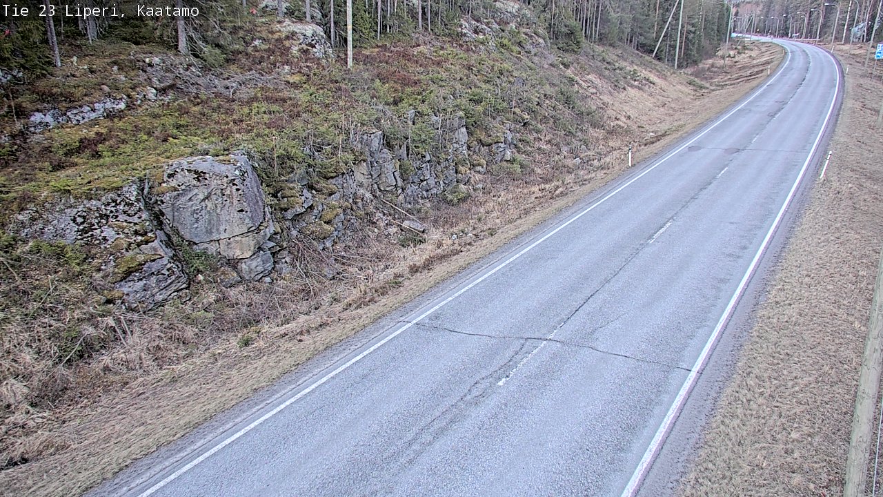 Weather Camera Image Väg 23 Libelits, Kaatamo, Liperi, Pohjois-Karjala