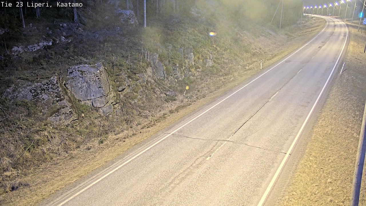 Weather Camera Image Väg 23 Libelits, Kaatamo, Liperi, Pohjois-Karjala