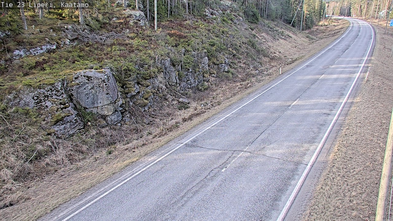 Weather Camera Image Väg 23 Libelits, Kaatamo, Liperi, Pohjois-Karjala
