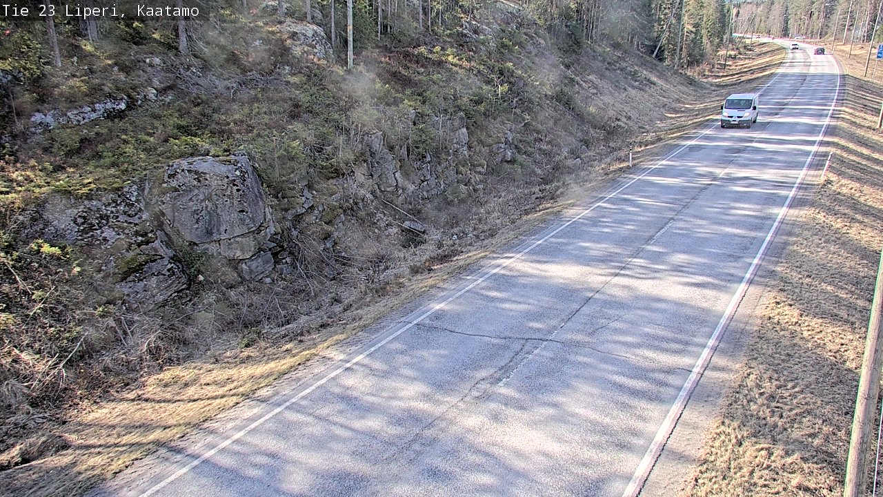 Weather Camera Image Road 23 Liperi, Kaatamo, Liperi, Pohjois-Karjala