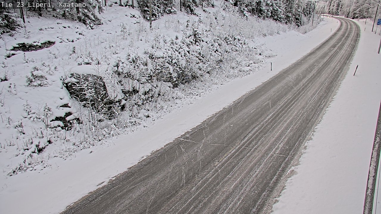 Weather Camera Image Road 23 Liperi, Kaatamo, Liperi, Pohjois-Karjala