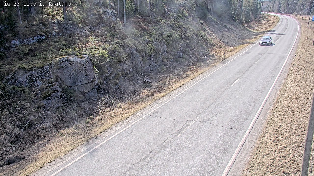 Weather Camera Image Road 23 Liperi, Kaatamo, Liperi, Pohjois-Karjala