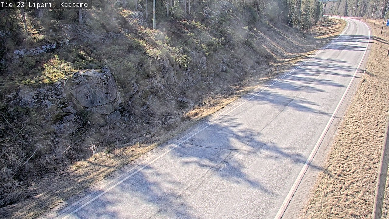 Weather Camera Image Road 23 Liperi, Kaatamo, Liperi, Pohjois-Karjala