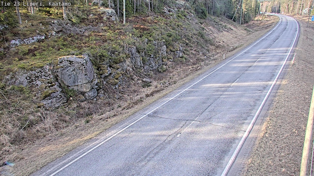 Weather Camera Image Väg 23 Libelits, Kaatamo, Liperi, Pohjois-Karjala