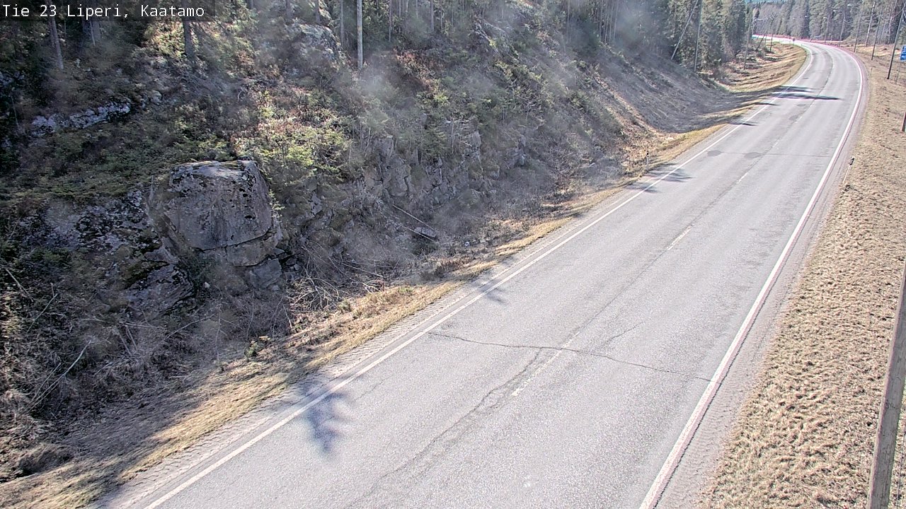 Weather Camera Image Road 23 Liperi, Kaatamo, Liperi, Pohjois-Karjala