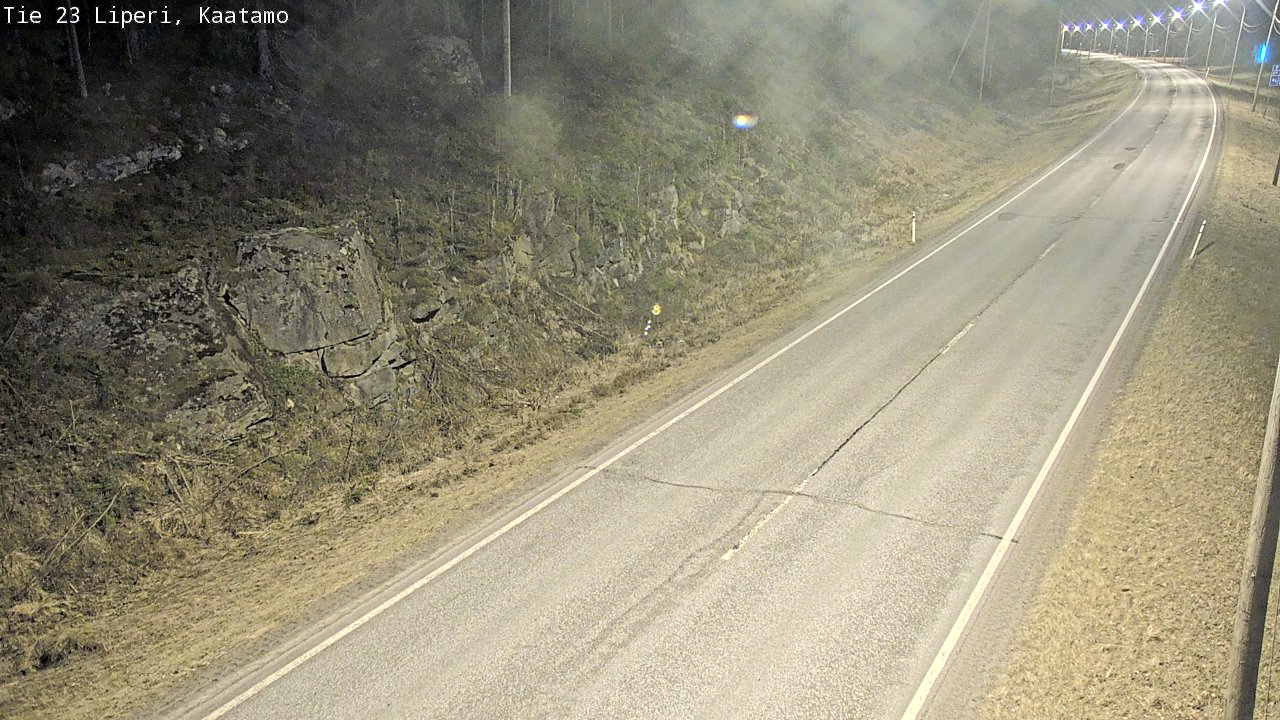 Weather Camera Image Väg 23 Libelits, Kaatamo, Liperi, Pohjois-Karjala