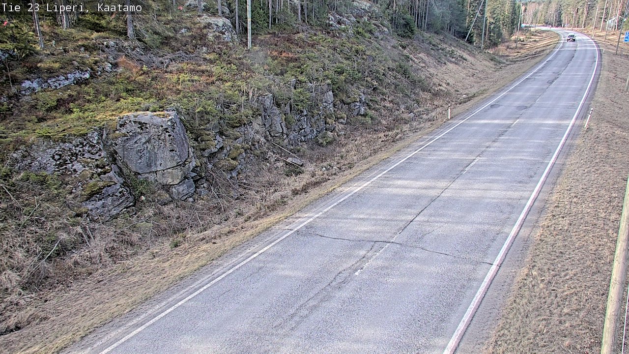 Weather Camera Image Väg 23 Libelits, Kaatamo, Liperi, Pohjois-Karjala