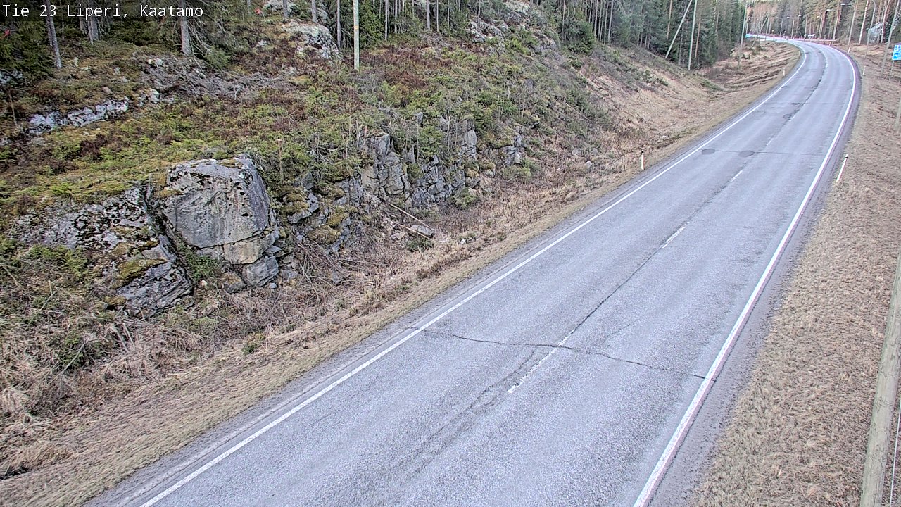 Weather Camera Image Väg 23 Libelits, Kaatamo, Liperi, Pohjois-Karjala