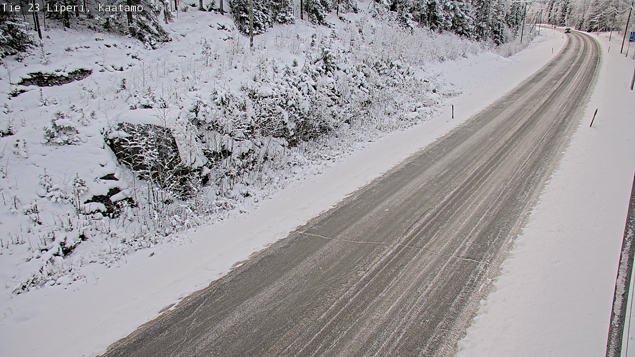 Weather Camera Image Väg 23 Libelits, Kaatamo, Liperi, Pohjois-Karjala