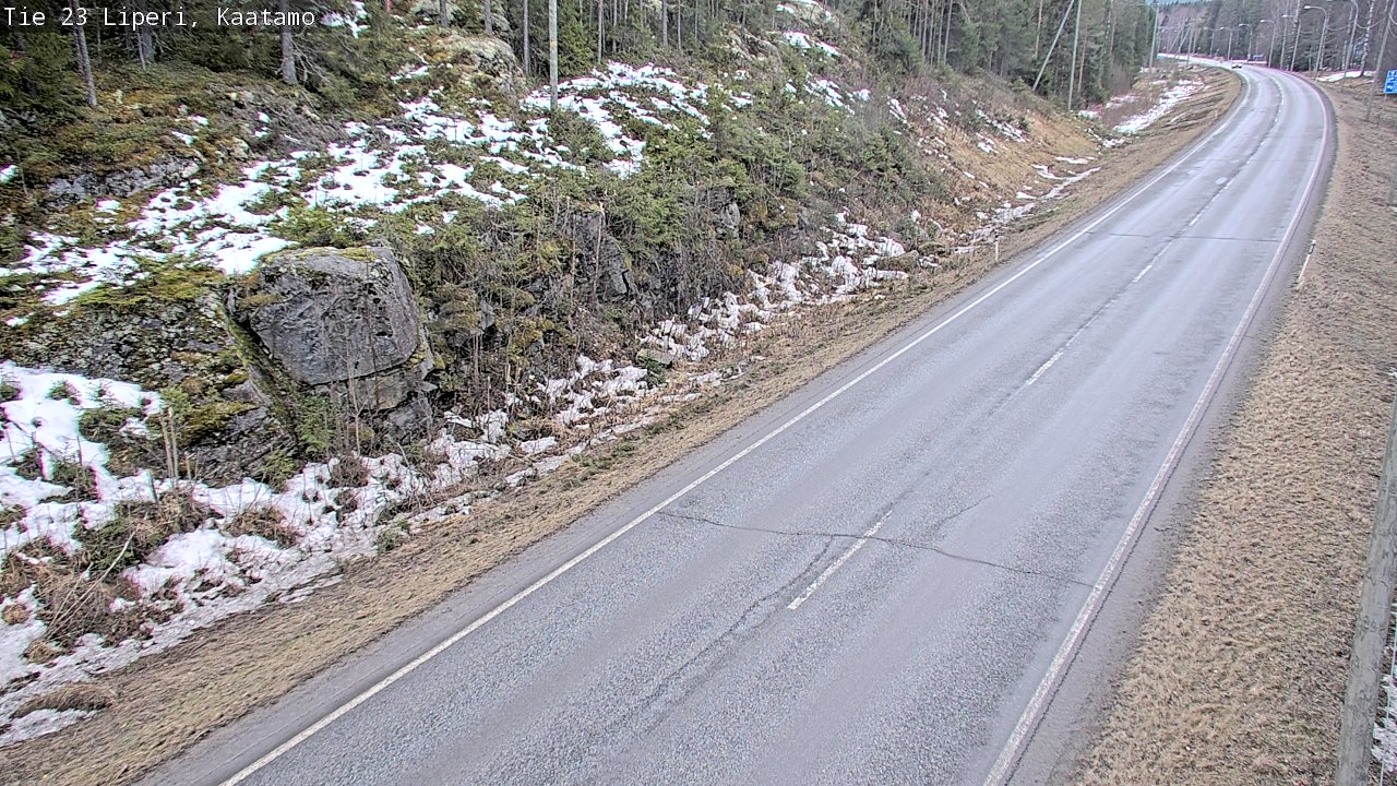 Weather Camera Image Road 23 Liperi, Kaatamo, Liperi, Pohjois-Karjala