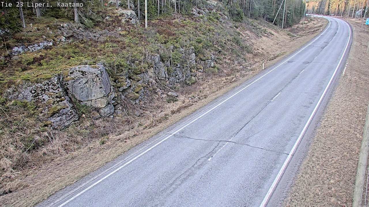 Weather Camera Image Väg 23 Libelits, Kaatamo, Liperi, Pohjois-Karjala