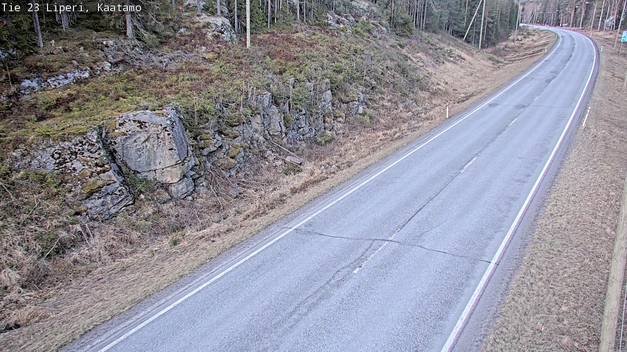 Weather Camera Image Väg 23 Libelits, Kaatamo, Liperi, Pohjois-Karjala