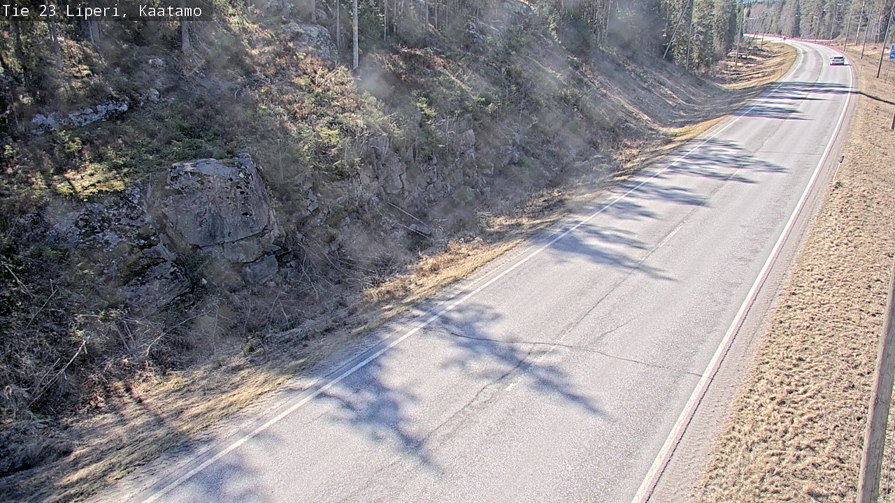 Weather Camera Image Road 23 Liperi, Kaatamo, Liperi, Pohjois-Karjala