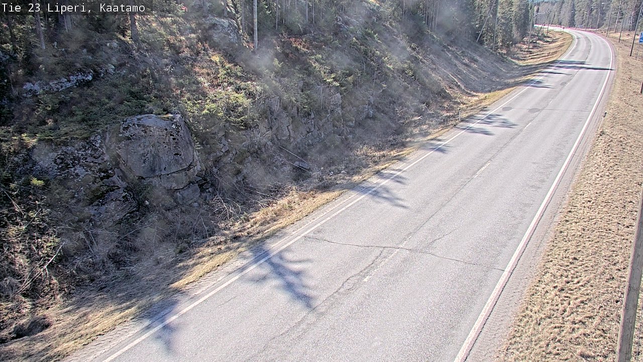 Weather Camera Image Road 23 Liperi, Kaatamo, Liperi, Pohjois-Karjala