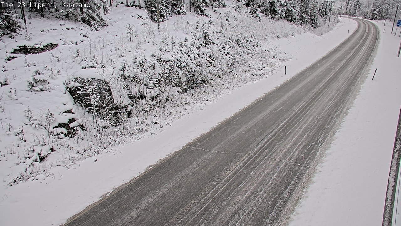 Weather Camera Image Väg 23 Libelits, Kaatamo, Liperi, Pohjois-Karjala