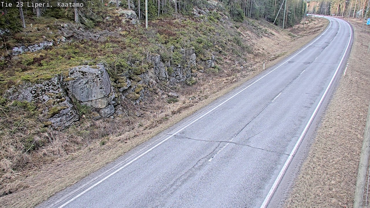 Weather Camera Image Väg 23 Libelits, Kaatamo, Liperi, Pohjois-Karjala