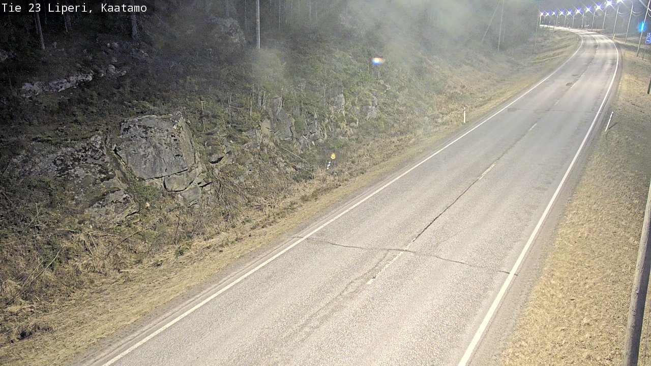 Weather Camera Image Väg 23 Libelits, Kaatamo, Liperi, Pohjois-Karjala