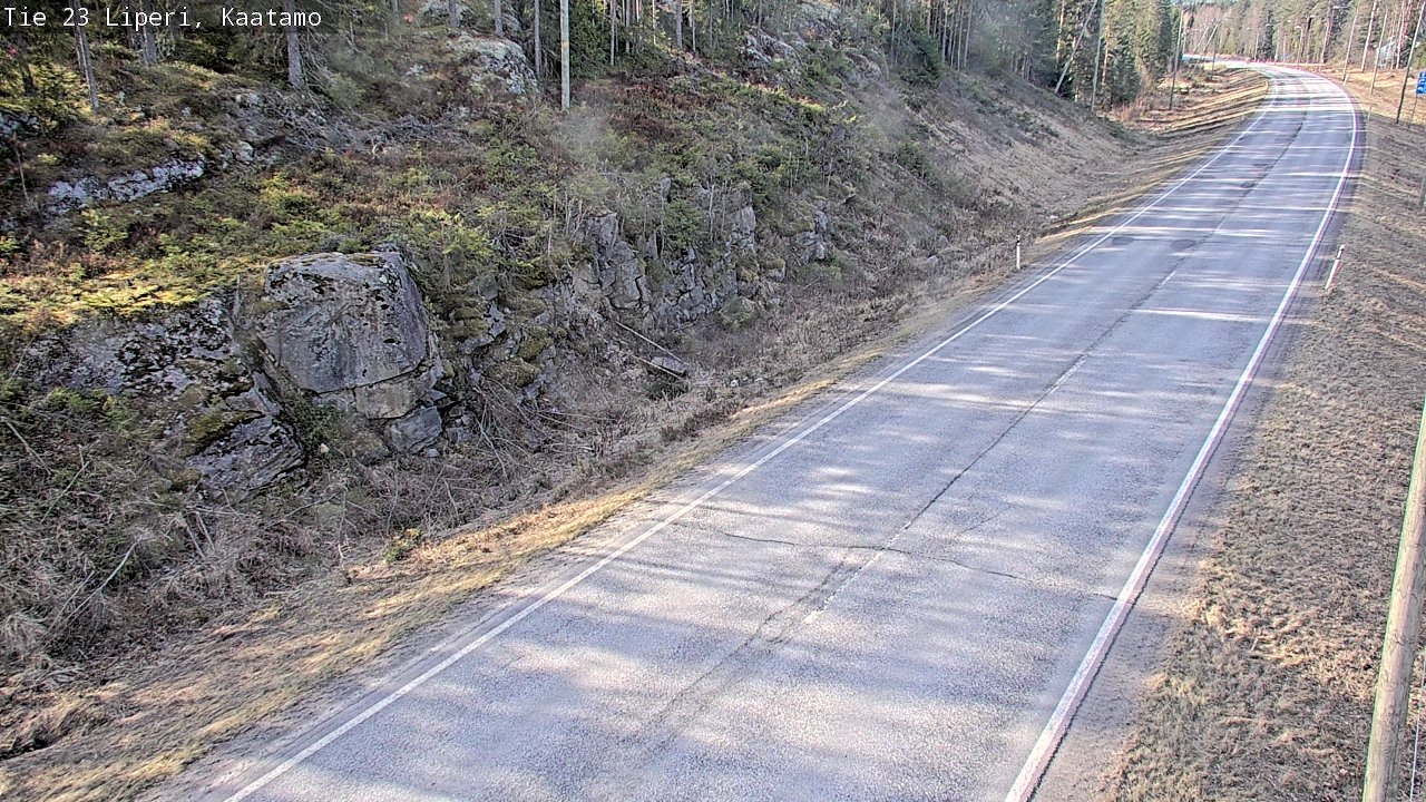 Weather Camera Image Väg 23 Libelits, Kaatamo, Liperi, Pohjois-Karjala